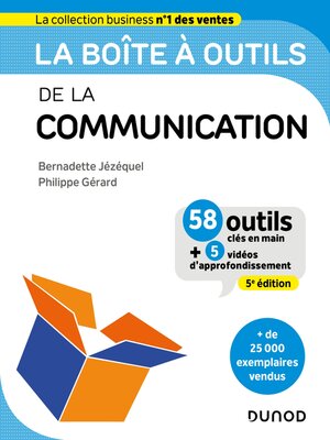 cover image of La boîte à outils de la Communication
